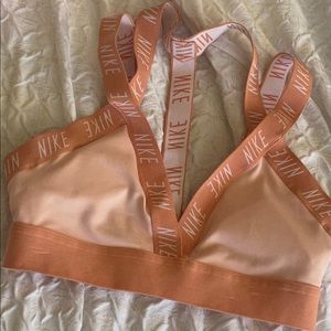 NIKE pink sports bra